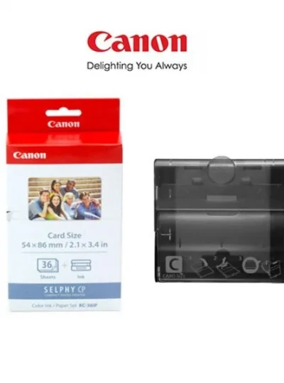 [Canon] 캐논 포토용지+카세트 KC36IP+PCC CP400 패키지 credit card size