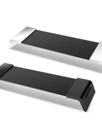 [비트엠] 모니터받침대, Newsync MB2427 USB 무선충전 [블랙]