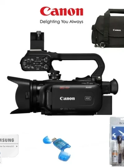 [Canon] Professional 4K SDI출력 캠코더 XA65+SD256G+정품가방+리더기+크리닝킷 패키지