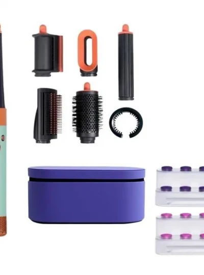 [dyson] 에어랩 i.d. 멀티 스타일러 앤 드라이어+정품 스탠드 (랜덤발송) (세라믹파티나/토파즈)