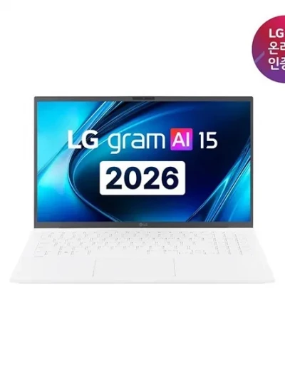 [LG전자] ▶사은품 4종 증정!◀ LG 그램 AI 2026 15ZD90U-GX56K (Ultra5-325/16GB/256GB/FD) [1TB SSD 교체]