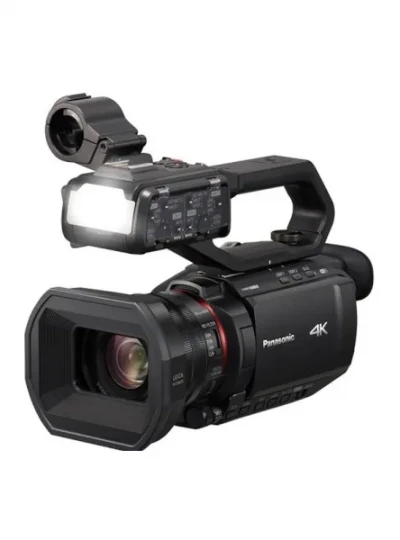 [Panasonic] 파나소닉 AG-CX10 광학24배 4K 캠코더+SD128G+SR-NV5X 콘덴서 마이크+TMK BC20 하프볼/유압식 비디오삼각대+중형캠코더가방