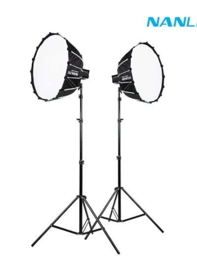 [NANLITE] 난라이트 FS-60B 파라볼릭 소프트박스 투스탠드 세트 스튜디오 LED 조명